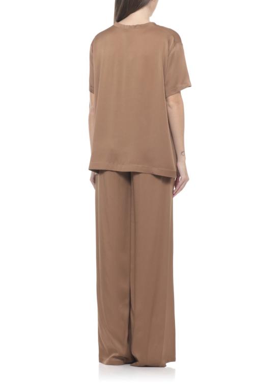 26SS 파비아나 필리피 반팔 티셔츠 TPD266F283L7801268 Brown - FABIANA FILIPPI