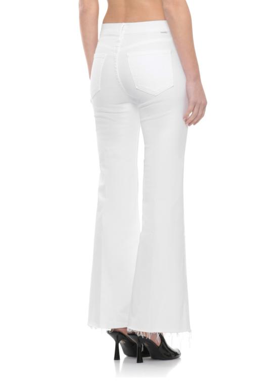 26SS 마더 데님 팬츠 P0085 753THE LIL DOOZY FRAYFOT White - MOTHER