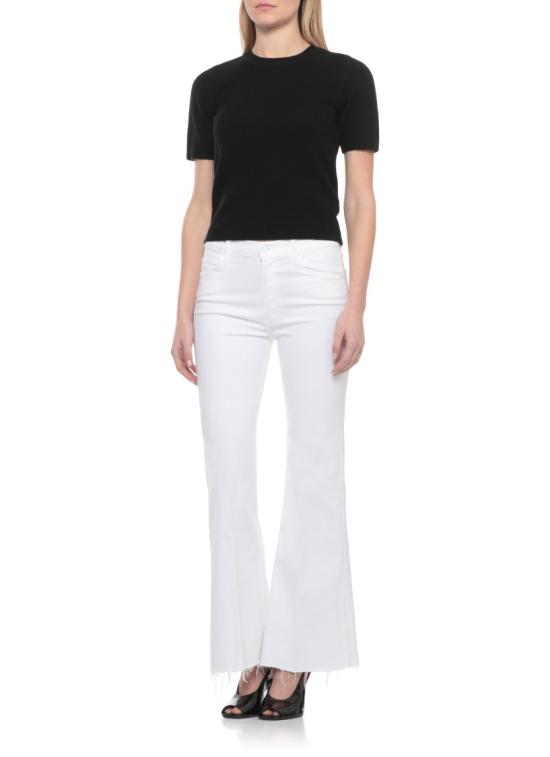 26SS 마더 데님 팬츠 P0085 753THE LIL DOOZY FRAYFOT White - MOTHER