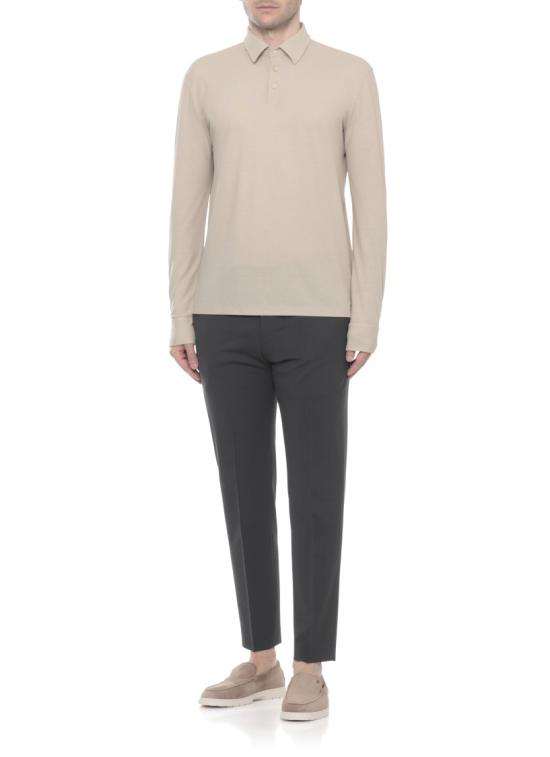 26SS 자노네 폴로 티셔츠 815132ZG380Z1936 Neutrals - ZANONE