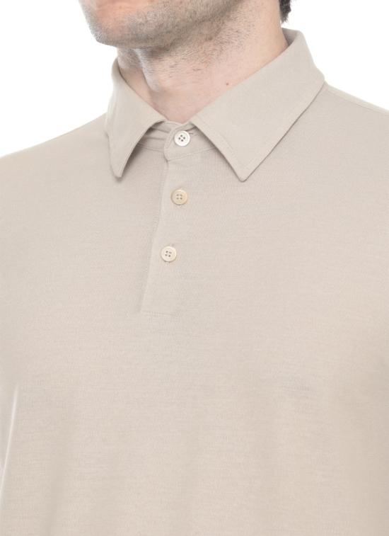 26SS 자노네 폴로 티셔츠 815132ZG380Z1936 Neutrals - ZANONE