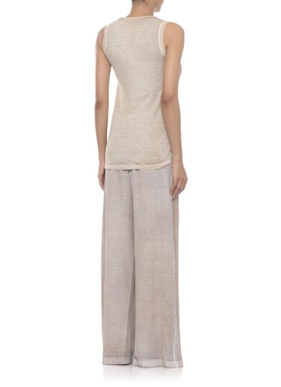 26SS 아방도이 민소매 티셔츠 226SD2602JLIVL HV00055 Neutrals - AVANT TOI