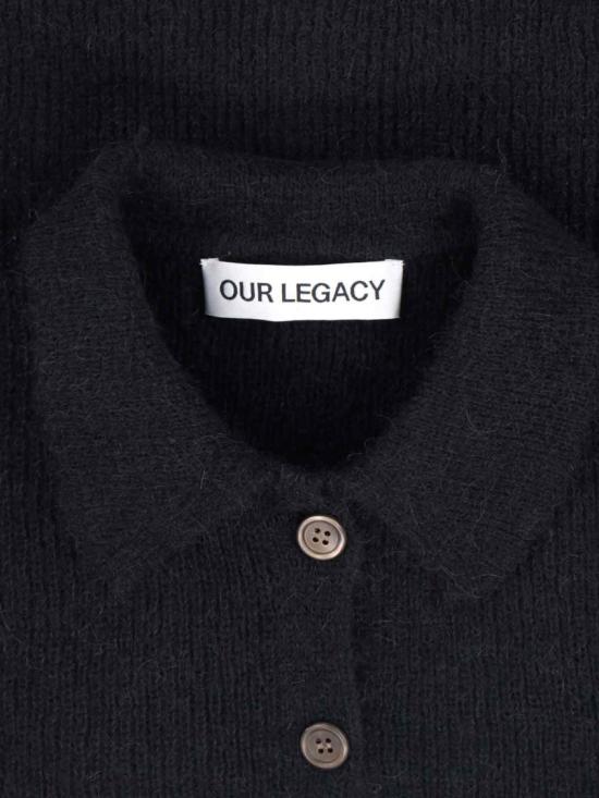 26FW 아워레가시 매찌 폴로 퍼지 알파카 W4233MBBLACK FUZZY ALPACA - OUR LEGACY