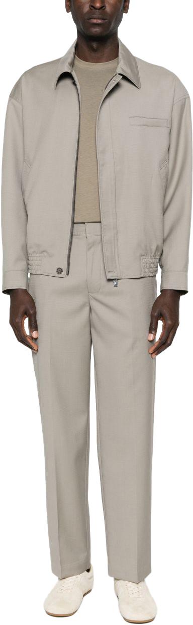 26SS 엠포리오 아르마니 코트 EM005318AF24469U8049 LICHTGREY - EMPORIO ARMANI
