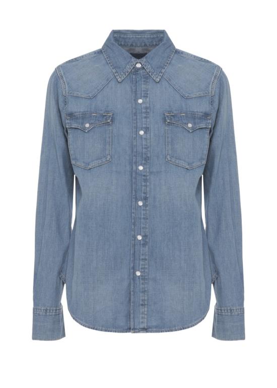 26SS 폴로 랄프로렌 데님 셔츠 211969402001 Blue