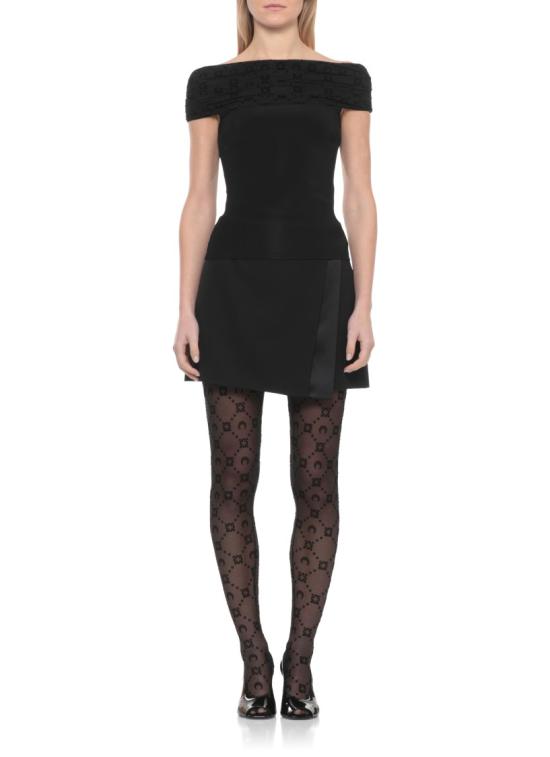 26SS 마린세르 오프 숄더 드레이프 탑 WTO509ACJER0022BK99 Black - MARINE SERRE