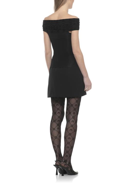 26SS 마린세르 오프 숄더 드레이프 탑 WTO509ACJER0022BK99 Black - MARINE SERRE