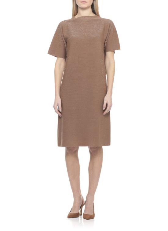 26SS 파비아나 필리피 율, 코튼 & 루렉스 드레스 파비아나 필리피 ABD266F178L7661268 Brown - FABIANA FILIPPI