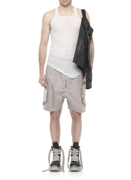 26SS 릭 오웬스 민소매 티셔츠 RU01F2150RC11 White - RICK OWENS