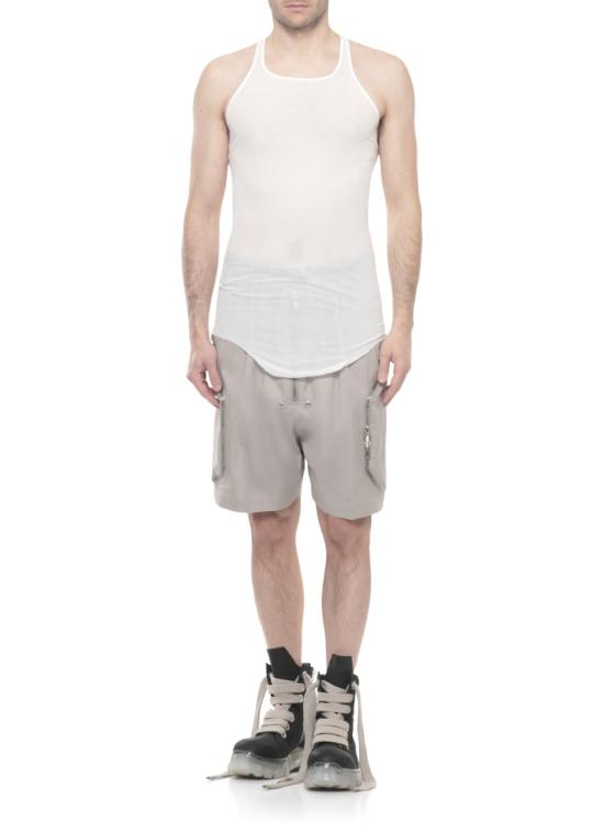 26SS 릭 오웬스 민소매 티셔츠 RU01F2150RC11 White - RICK OWENS
