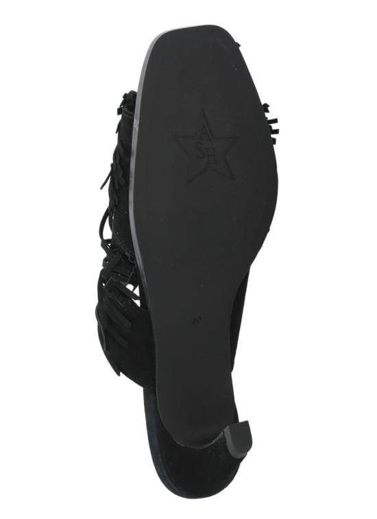 26SS 아쉬 뮬/슬리퍼 QUINCYCACHEMEREBLACK - ASH