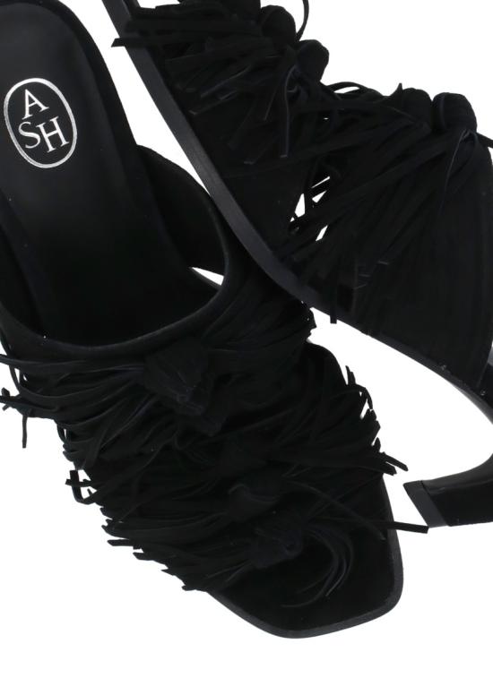 26SS 아쉬 뮬/슬리퍼 QUINCYCACHEMEREBLACK - ASH