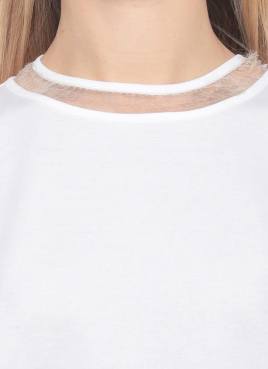 26SS 파비아나 필리피 탑 JED266F157L90521 White - FABIANA FILIPPI