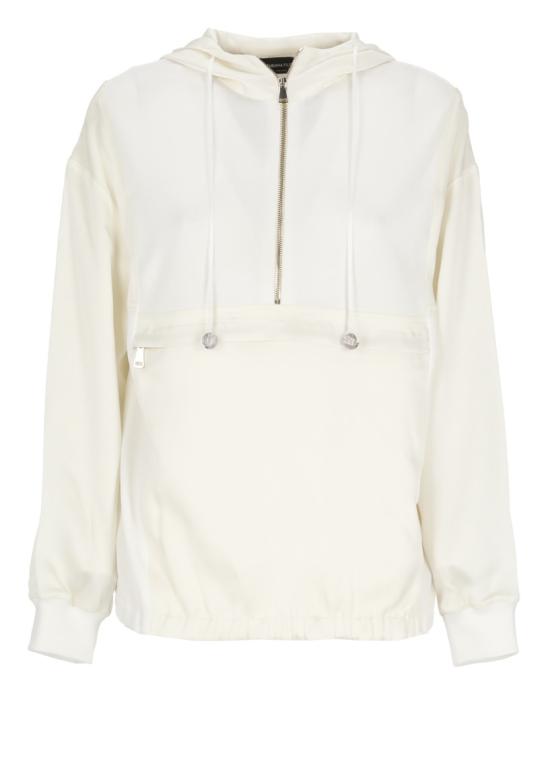 26SS 파비아나 필리피 긴팔 티셔츠 MAD266F049L910VR1 White