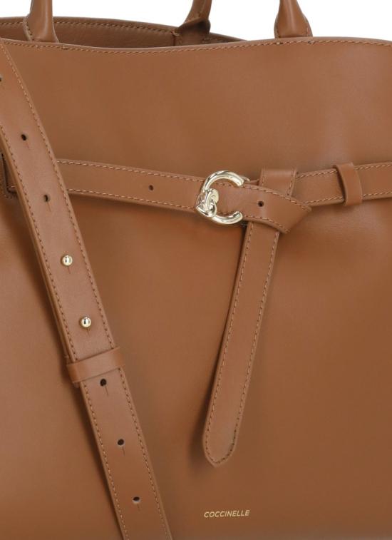 26SS 코치넬리 토트백 E1TLA180101SABINEW11 Brown - COCCINELLE
