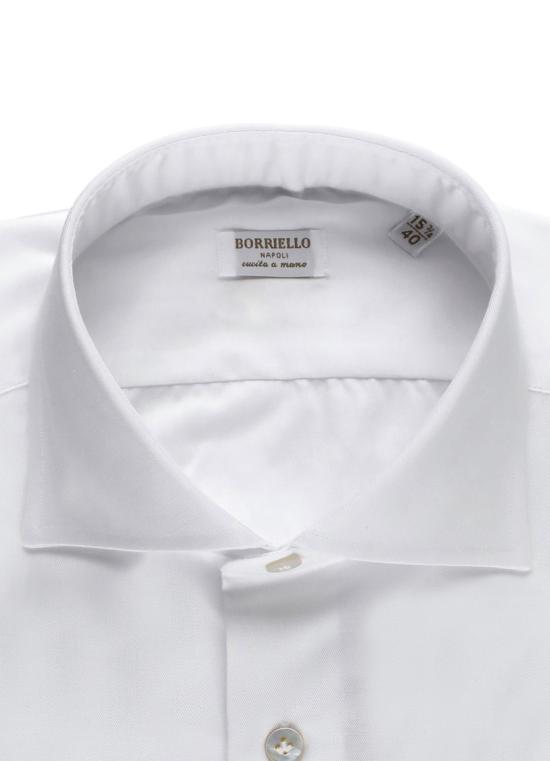 26SS 보리엘로 긴팔 셔츠 21010 1SPACCANAPOLI White - BORRIELLO