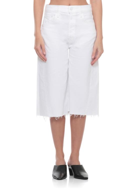 26SS 마더 데님 숏팬츠 4198 544THE WHOLETNN White - MOTHER