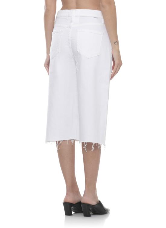 26SS 마더 데님 숏팬츠 4198 544THE WHOLETNN White - MOTHER