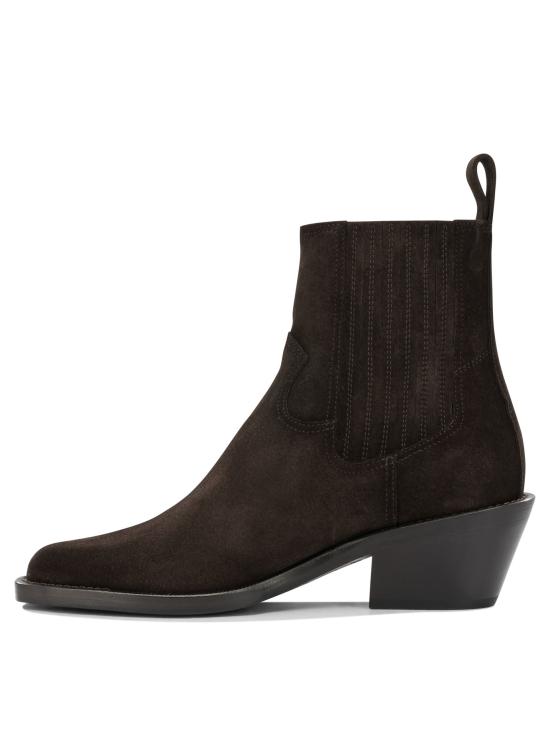 26FW 헨더슨 부츠 ALLYSON S 369DSUEDE MODICA ANTICATO Brown - HENDERSON