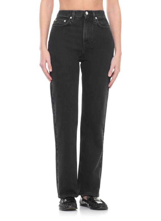 26SS 루루 드 세종 데님 팬츠 JUDE LDSWASHED GREY Black - LOULOU DE SAISON