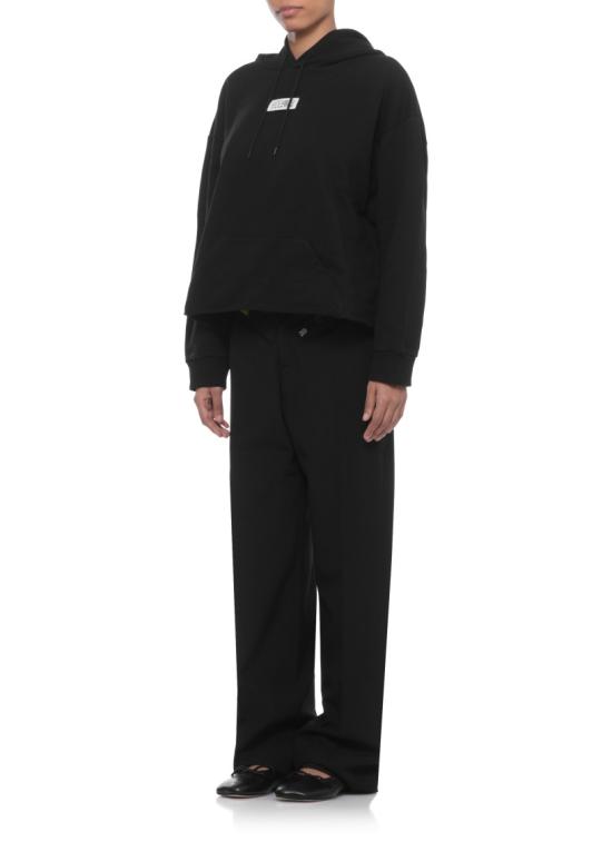 26SS MM6 메종마르지엘라 코튼 후디드 스웨트셔츠 S52GU0235M25025900 Black - MM6 MAISON MARGIELA
