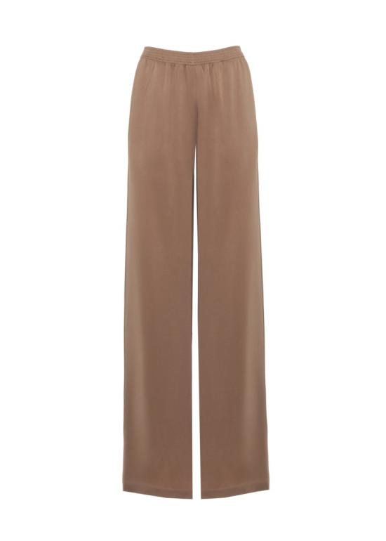 26SS 파비아나 필리피 아멜리아 엔버 새틴 팬츠 PAD266F291D9081268 Brown