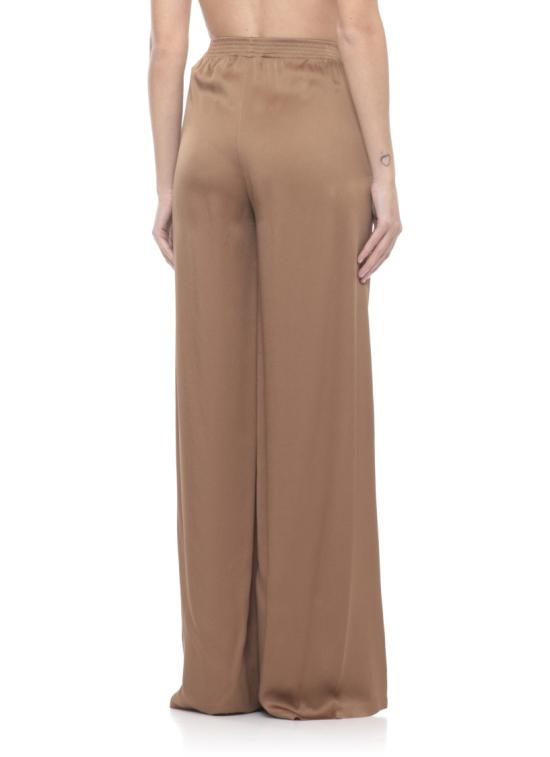 26SS 파비아나 필리피 아멜리아 엔버 새틴 팬츠 PAD266F291D9081268 Brown - FABIANA FILIPPI