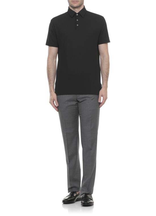 26SS 자노네 폴로 티셔츠 815159ZG380Z0015 Black - ZANONE