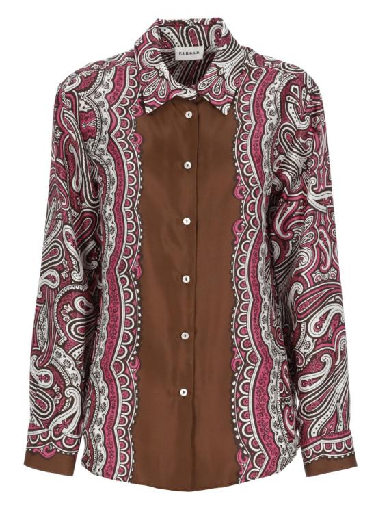 26SS 파로쉬 블라우스 D381239SKINDY842 Brown