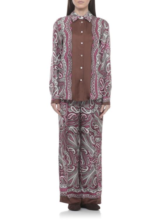 26SS 파로쉬 블라우스 D381239SKINDY842 Brown - PAROSH