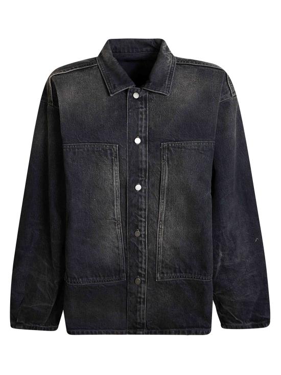 26FW 하이쿠레 셔츠 HEW06105DF119L0938 NERO