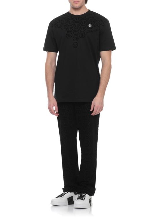 26SS 필립 플레인 반팔 티셔츠 SAFCMTK8682PJY002N02 Black - PHILIPP PLEIN