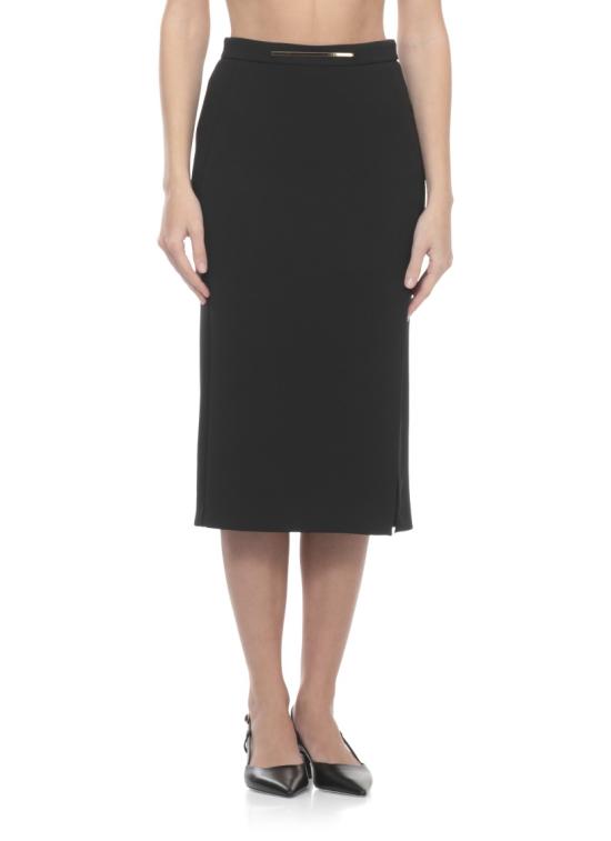 26SS 엘리자베타프랜치 미디 스커트 GO16861E2110 Black - ELISABETTA FRANCHI