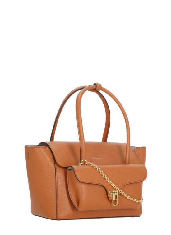 26SS 코치넬리 토트백 E1T8A180201DOUBLE BEATR41 Brown - COCCINELLE