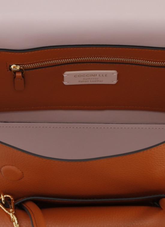 26SS 코치넬리 토트백 E1T8A180201DOUBLE BEATR41 Brown - COCCINELLE