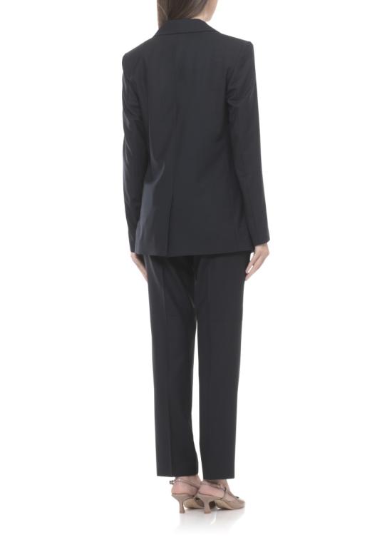 26SS 파비아나 필리피 바이스트레치 라이트웨이트 울 오버사이즈 재킷 GCD266F218L7715146 Black - FABIANA FILIPPI