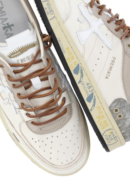 26SS 프리미아타 BSKT 바스켓 클레이 스니커즈 BSKTCLAY8163 Neutrals - PREMIATA