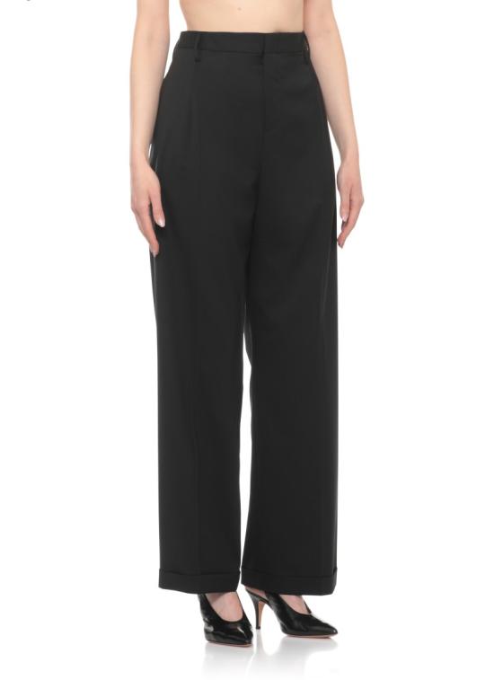26SS 브릴리아1949 팬츠 BORGONUOVOW40010000010 Black - BRIGLIA 1949