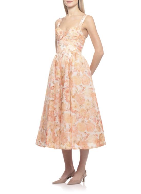 26SS 짐머만 롱 원피스 6847DC261GLBLM Neutrals - ZIMMERMANN