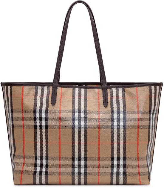 26SS 버버리 하이랜드 미디움 토트백 8112222B9368 BEIGE - BURBERRY