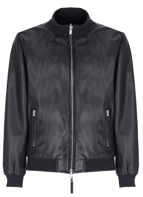 26SS 더 잭 레더스 가죽 자켓 DENNIS NO PERFO REVPLONGEE16 Black