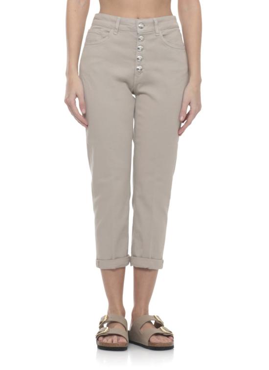 26SS 돈답 스트레이트 팬츠 DP268BBS0030D PTD010 Grey - DONDUP