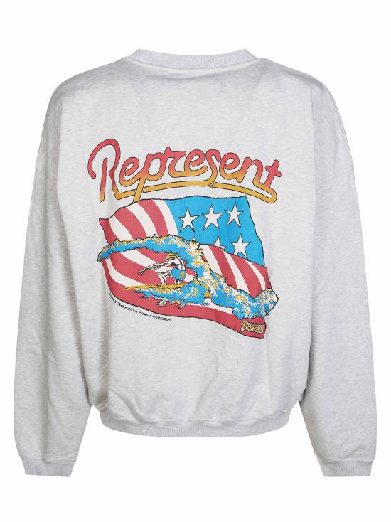 26FW 리프레젠트 스웨터 MLM101232 50 GRIGIO - REPRESENT