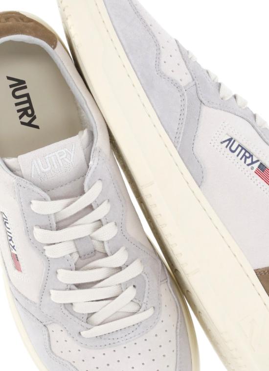 26SS 오트리 메달리스트 로우 스니커즈 AULMTS27VAPOR CIGAR White - AUTRY