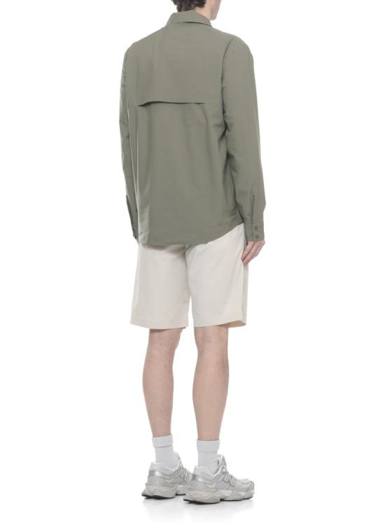 26SS 까웨 긴팔 셔츠 K5138MWV15 Brown - K-WAY