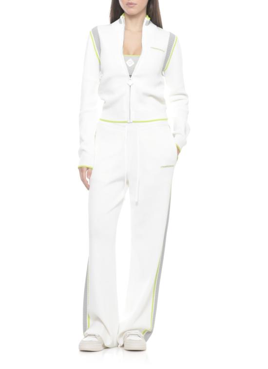 26SS 카사블랑카 스트레이트 팬츠 WSP26KW124501VISCOSE White - CASABLANCA