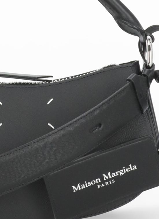 26SS 마르지엘라 지퍼 호보 백 SB1WD0032P7275T8013 Black - MAISON MARGIELA