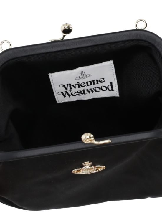 26SS 비비안웨스트우드 클라스프 클로저 비비안 숄더백 4B01001BWW01F4N401 Black - VIVIENNE WESTWOOD