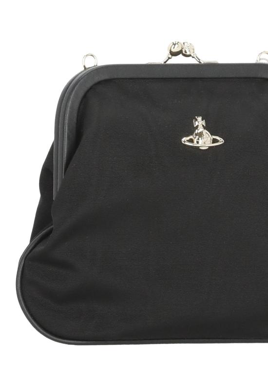 26SS 비비안웨스트우드 클라스프 클로저 비비안 숄더백 4B01001BWW01F4N401 Black - VIVIENNE WESTWOOD