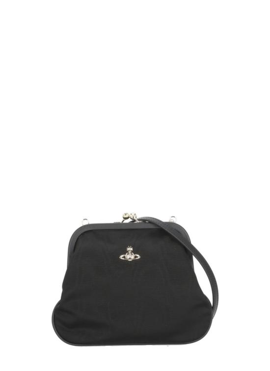 26SS 비비안웨스트우드 클라스프 클로저 비비안 숄더백 4B01001BWW01F4N401 Black